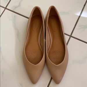 NWOT Corso Como Jullia Flat Nude Leather - 8.5